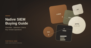 مقالات 33 Native SIEM Buying Guide